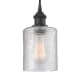 A thumbnail of the Innovations Lighting 516-1P Cobbleskill Matte Black / Clear