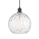 A thumbnail of the Innovations Lighting 516-1P-13-10 Athens Pendant Matte Black / Clear Water Glass