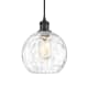 A thumbnail of the Innovations Lighting 516-1P-10-8 Athens Pendant Matte Black / Clear Water Glass