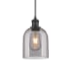 A thumbnail of the Innovations Lighting 516-1P-10-6 Bella Pendant Matte Black / Light Smoke