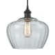 A thumbnail of the Innovations Lighting 516-1P Large Fenton Matte Black / Large Clear