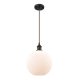 A thumbnail of the Innovations Lighting 516-1P Large Athens Oil Rubbed Bronze / Matte White