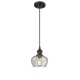 A thumbnail of the Innovations Lighting 516-1P Fenton Oiled Rubbed Bronze / Clear Fluted