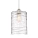 A thumbnail of the Innovations Lighting 516-1P-14-9-L Cobbleskill Pendant Deco Swirl / Polished Nickel