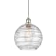 A thumbnail of the Innovations Lighting 516-1P-13-10 Athens Pendant Clear Deco Swirl / Polished Nickel
