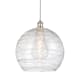 A thumbnail of the Innovations Lighting 516-1P-17-14 Athens Pendant Polished Nickel / Clear Deco Swirl