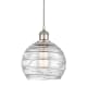 A thumbnail of the Innovations Lighting 516-1P-10-8 Athens Pendant Clear Deco Swirl / Polished Nickel