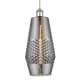 A thumbnail of the Innovations Lighting 516-1P-17-7 Windham Pendant Polished Nickel / Smoked