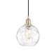 A thumbnail of the Innovations Lighting 516-1P-10-8 Athens Pendant Satin Gold / Clear Water Glass