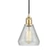 A thumbnail of the Innovations Lighting 516-1P-10-6 Conesus Pendant Clear Crackle / Satin Gold