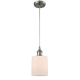 A thumbnail of the Innovations Lighting 516-1P Cobbleskill Brushed Satin Nickel / Matte White