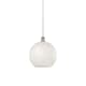 A thumbnail of the Innovations Lighting 516-1P-14-12 White Mouchette Pendant Brushed Satin Nickel