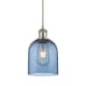 A thumbnail of the Innovations Lighting 516-1P-10-6 Bella Pendant Brushed Satin Nickel / Princess Blue