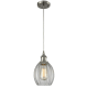 A thumbnail of the Innovations Lighting 516-1P Eaton Brushed Satin Nickel / Clear Fluted