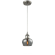 A thumbnail of the Innovations Lighting 516-1P Fenton Brushed Satin Nickel / Smoked Fluted