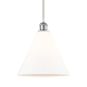 A thumbnail of the Innovations Lighting 516-1P-15-12 Berkshire Pendant White and Polished Chrome / Matte White