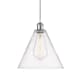 A thumbnail of the Innovations Lighting 516-1P-15-12 Berkshire Pendant White and Polished Chrome / Clear