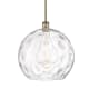 A thumbnail of the Innovations Lighting 516-1S-15-14 Athens Pendant Antique Brass / Clear Water Glass