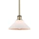 A thumbnail of the Innovations Lighting 516-1S-8-8 Orwell Pendant Matte White / Antique Brass