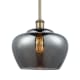 A thumbnail of the Innovations Lighting 516-1S-11-11-L Fenton Pendant Plated Smoke / Antique Brass