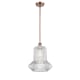 A thumbnail of the Innovations Lighting 516-1S Springwater Antique Copper / Clear Spiral Fluted