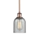 A thumbnail of the Innovations Lighting 516-1S-10-5 Caledonia Pendant Charcoal / Antique Copper