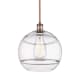 A thumbnail of the Innovations Lighting 516-1S-14-12 Rochester Pendant Antique Copper / Clear