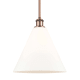 A thumbnail of the Innovations Lighting 516-1S-13-12 Berkshire Pendant Antique Copper / Matte White