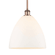 A thumbnail of the Innovations Lighting 516-1S-13-12 Bristol Pendant Antique Copper / Matte White