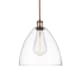 A thumbnail of the Innovations Lighting 516-1S-13-12 Bristol Pendant Antique Copper / Clear