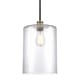 A thumbnail of the Innovations Lighting 516-1S-14-9-L Cobbleskill Pendant Clear / Black Antique Brass