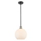 A thumbnail of the Innovations Lighting 516-1S Large Athens Black Antique Brass / Matte White