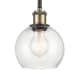 A thumbnail of the Innovations Lighting 516-1S-8-6 Athens Pendant Black Antique Brass / Seedy