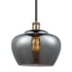 A thumbnail of the Innovations Lighting 516-1S-11-11-L Fenton Pendant Plated Smoke / Black Antique Brass