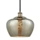 A thumbnail of the Innovations Lighting 516-1S-11-11-L Fenton Pendant Mercury / Black Antique Brass