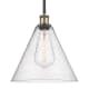 A thumbnail of the Innovations Lighting 516-1S-13-12 Berkshire Pendant Black Antique Brass / Seedy