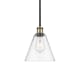 A thumbnail of the Innovations Lighting 516-1S-10-8 Berkshire Pendant Black Antique Brass / Clear