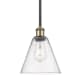 A thumbnail of the Innovations Lighting 516-1S-10-8 Berkshire Pendant Seedy / Black Antique Brass