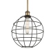 A thumbnail of the Innovations Lighting 516-1S-14-12 Lake Placid Pendant Brushed Brass / Matte Black