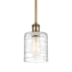 A thumbnail of the Innovations Lighting 516-1S-8-5 Cobbleskill Pendant Deco Swirl / Brushed Brass