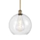 A thumbnail of the Innovations Lighting 516-1S-14-12 Athens Pendant Brushed Brass / Clear