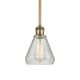 A thumbnail of the Innovations Lighting 516-1S-10-6 Conesus Pendant Clear Crackle / Brushed Brass