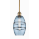 A thumbnail of the Innovations Lighting 516-1S-9-6 Vaz Pendant Brushed Brass / Princess Blue