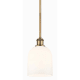 A thumbnail of the Innovations Lighting 516-1S-10-6 Bella Pendant Brushed Brass / Glossy White