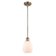 A thumbnail of the Innovations Lighting 516-1S Eaton Brushed Brass / Matte White