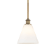 A thumbnail of the Innovations Lighting 516-1S-10-8 Berkshire Pendant Brushed Brass / Matte White