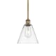 A thumbnail of the Innovations Lighting 516-1S-10-8 Berkshire Pendant Brushed Brass / Clear