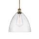 A thumbnail of the Innovations Lighting 516-1S-13-12 Bristol Pendant Brushed Brass / Seedy