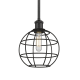 A thumbnail of the Innovations Lighting 516-1S-10-8 Lake Placid Pendant Matte Black / Matte Black