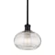 A thumbnail of the Innovations Lighting 516-1S-9-8 Ithaca Pendant Matte Black / Clear Ithaca